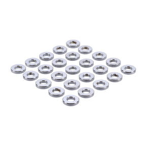 Chrome Washer 25 Pack Spacers Usa Sizes Gardner Westcott