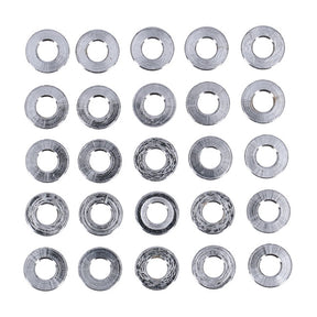 Chrome Washer 25 Pack Spacers Usa Sizes Gardner Westcott