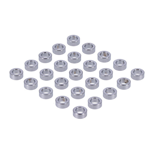 Chrome Washer 25 Pack Spacers Usa Sizes Gardner Westcott