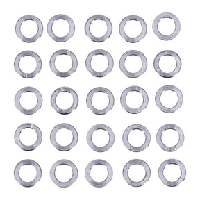 Chrome Washer 25 Pack Spacers Usa Sizes Gardner Westcott
