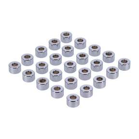 Chrome Spacers 25 Pack Spacers Usa Sizes Gardner Westcott