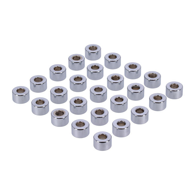 Chrome Spacers 25 Pack Spacers Usa Sizes Gardner Westcott