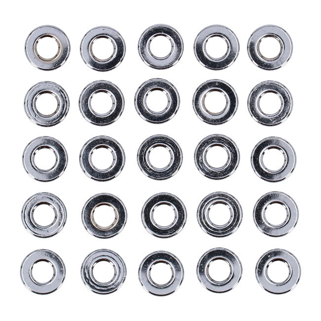 Chrome Spacers 25 Pack Spacers Usa Sizes Gardner Westcott