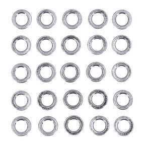 Chrome Spacers 25 Pack Spacers Usa Sizes Gardner Westcott