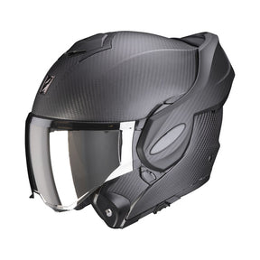 Scorpion Exo-Tech Evo Carbon helmet matte black Helmets Scorpion