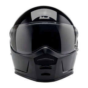 Biltwell Lane Splitter Helmet, Gloss Black Helmets Biltwell