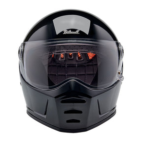 Biltwell Lane Splitter Helmet, Gloss Black Helmets Biltwell