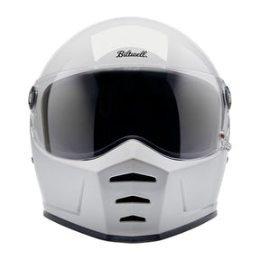 Biltwell Lane Splitter helmet gloss white Helmets Biltwell