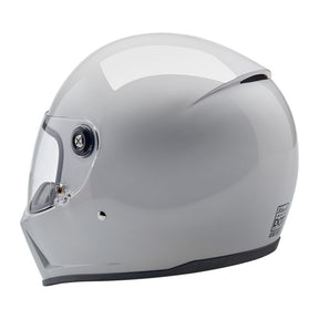 Biltwell Lane Splitter helmet gloss white Helmets Biltwell