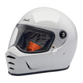 Biltwell Lane Splitter helmet gloss white Helmets Biltwell
