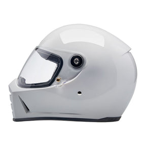 Biltwell Lane Splitter helmet gloss white Helmets Biltwell