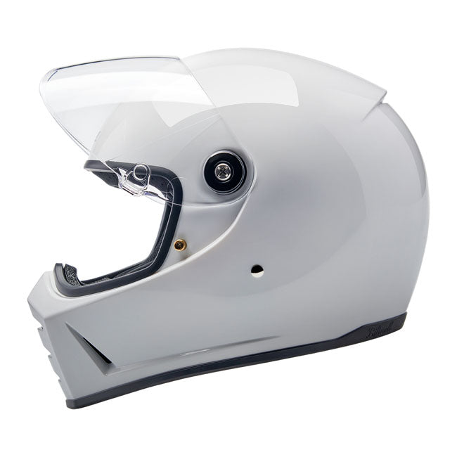 Biltwell Lane Splitter helmet gloss white Helmets Biltwell