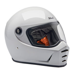 Biltwell Lane Splitter helmet gloss white Helmets Biltwell