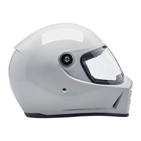 Biltwell Lane Splitter helmet gloss white Helmets Biltwell