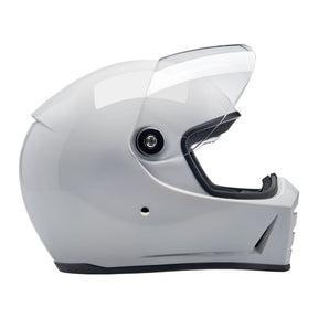 Biltwell Lane Splitter helmet gloss white Helmets Biltwell