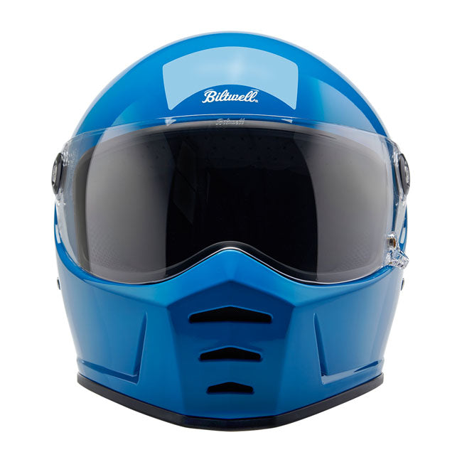 Biltwell Lane Splitter helmet tahoe blue Helmets Biltwell