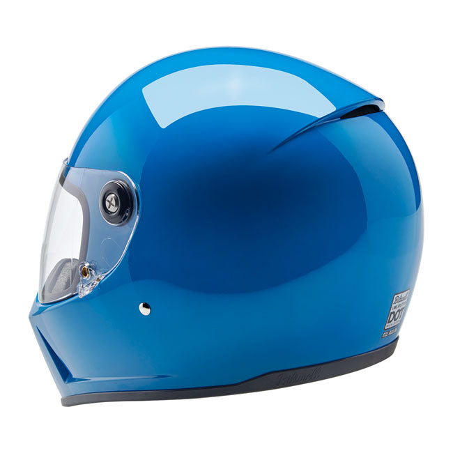 Biltwell Lane Splitter helmet tahoe blue Helmets Biltwell