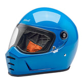 Biltwell Lane Splitter helmet tahoe blue Helmets Biltwell