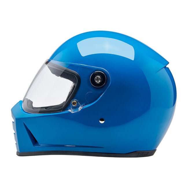 Biltwell Lane Splitter helmet tahoe blue Helmets Biltwell