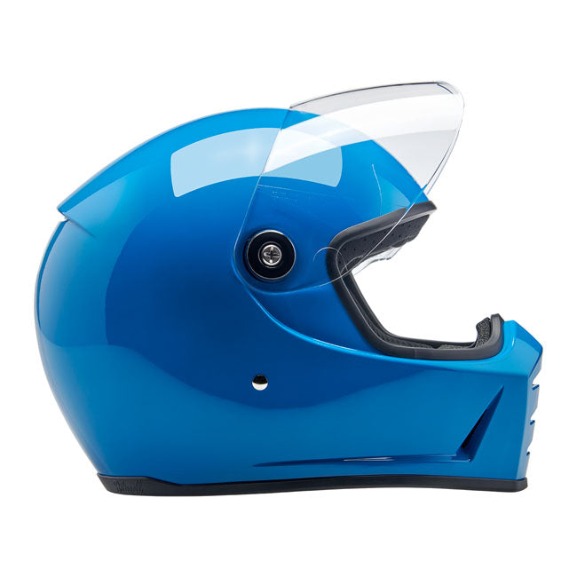Biltwell Lane Splitter helmet tahoe blue Helmets Biltwell