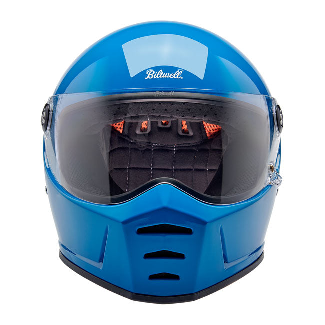 Biltwell Lane Splitter helmet tahoe blue Helmets Biltwell