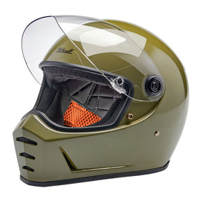 Biltwell Lane Splitter helmet olive green Helmets Biltwell