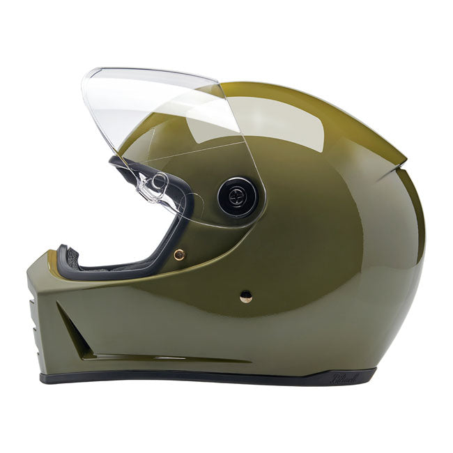 Biltwell Lane Splitter helmet olive green Helmets Biltwell