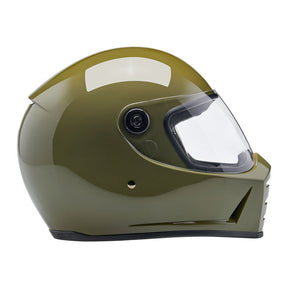 Biltwell Lane Splitter helmet olive green Helmets Biltwell
