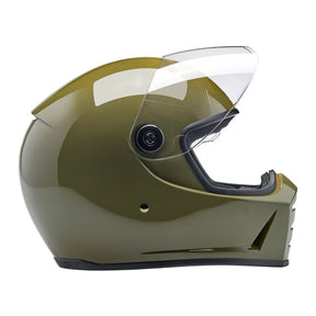 Biltwell Lane Splitter helmet olive green Helmets Biltwell