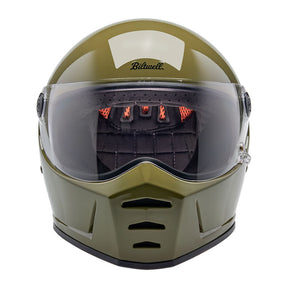 Biltwell Lane Splitter helmet olive green Helmets Biltwell