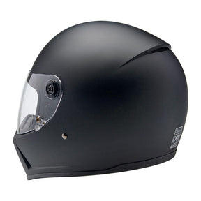 Biltwell Lane Splitter Helmet, Flat Black Helmets Biltwell