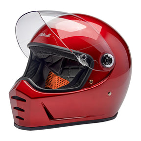 Biltwell Lane Splitter helmet cherry red Helmets Biltwell