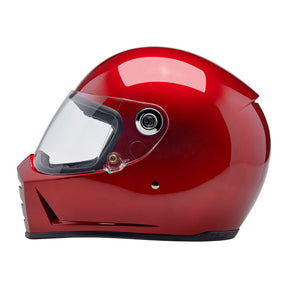 Biltwell Lane Splitter helmet cherry red Helmets Biltwell