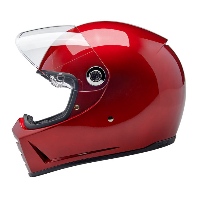 Biltwell Lane Splitter helmet cherry red Helmets Biltwell