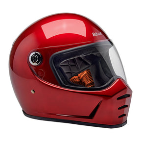 Biltwell Lane Splitter helmet cherry red Helmets Biltwell