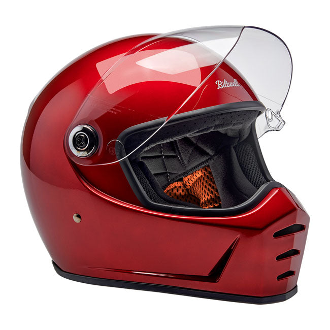 Biltwell Lane Splitter helmet cherry red Helmets Biltwell