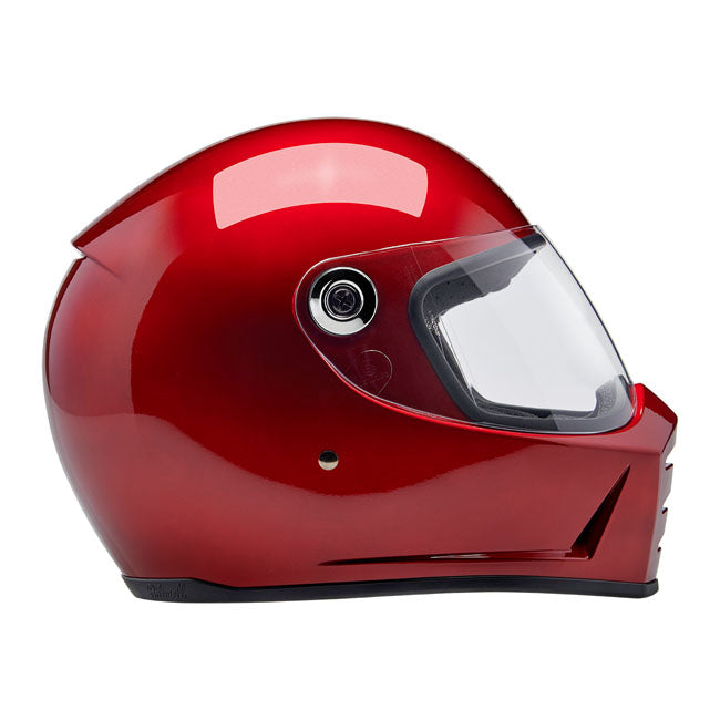 Biltwell Lane Splitter helmet cherry red Helmets Biltwell