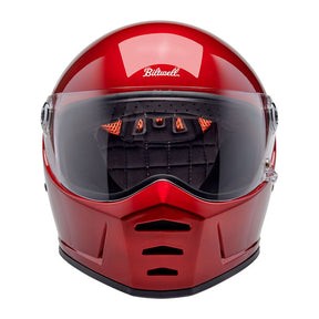 Biltwell Lane Splitter helmet cherry red Helmets Biltwell