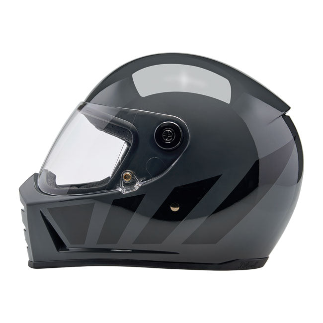 Biltwell Lane Splitter helmet grey inertia Helmets Biltwell