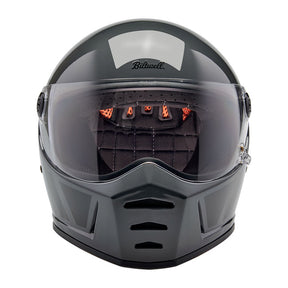 Biltwell Lane Splitter helmet grey inertia Helmets Biltwell