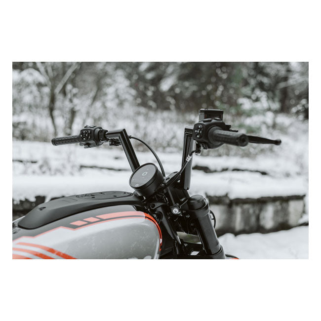 Killer Custom, 1 1/4" Mini Ape Handlebar. Black Handlebars Killer Custom