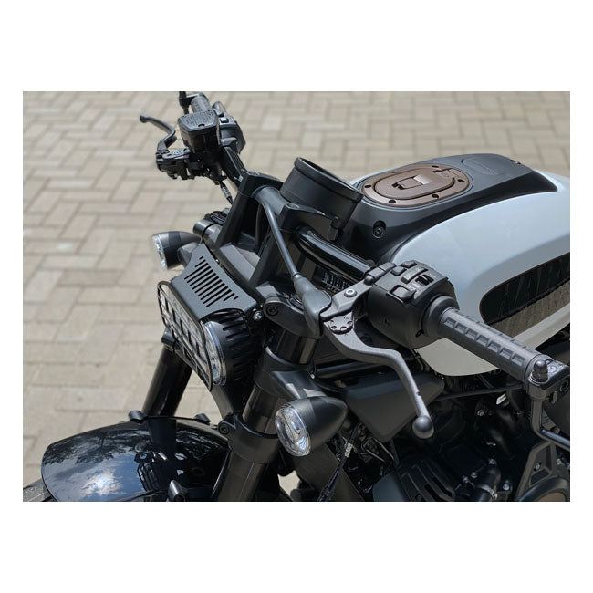 Killer Custom, 1 1/4" Fat Drag Handlebar. Black Handlebars Killer Custom