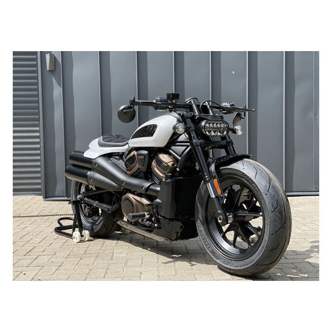 Killer Custom, 1 1/4" Fat Drag Handlebar. Black Handlebars Killer Custom