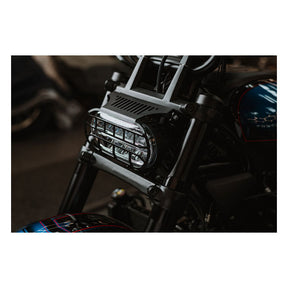 Killer Custom, Headlamp Grill. Black Headlamp Grills Killer Custom
