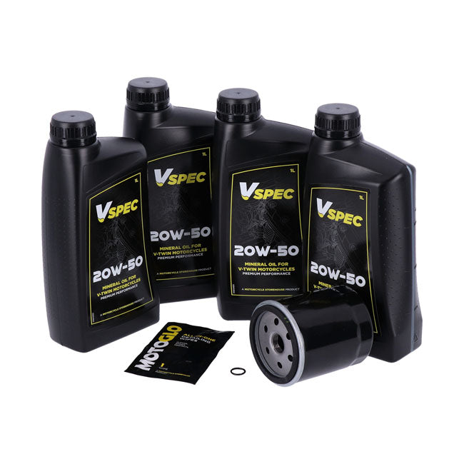 Mcs, Engine Oil Service Kit. 20 W50 Mineral OILS Mcs