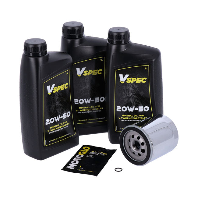 Mcs, Engine Oil Service Kit. 20 W50 Mineral OILS Mcs