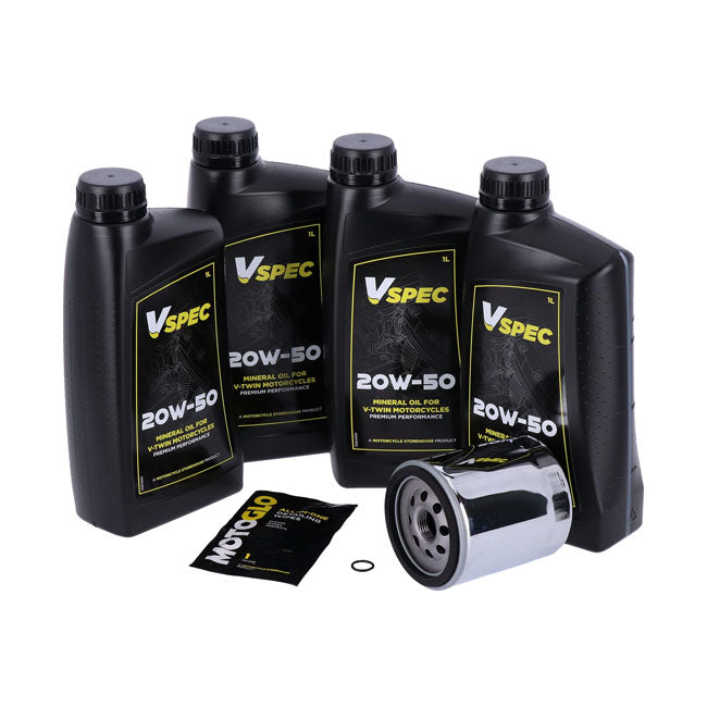 Mcs, Engine Oil Service Kit. 20 W50 Mineral OILS Mcs