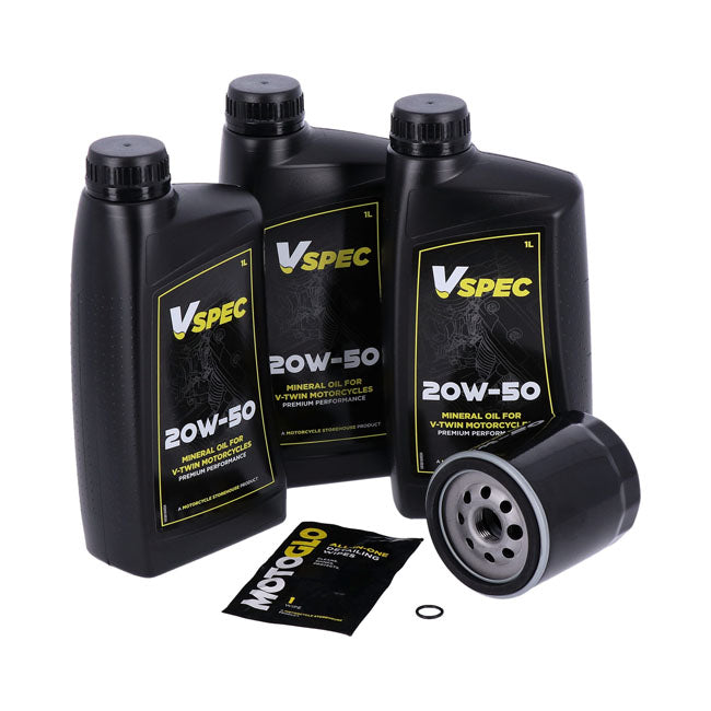 Mcs, Engine Oil Service Kit. 20 W50 Mineral OILS Mcs