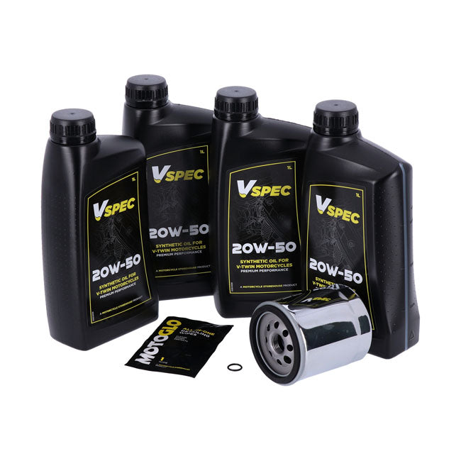 Mcs, Engine Oil Service Kit. 20 W50 Synthetic OILS Mcs