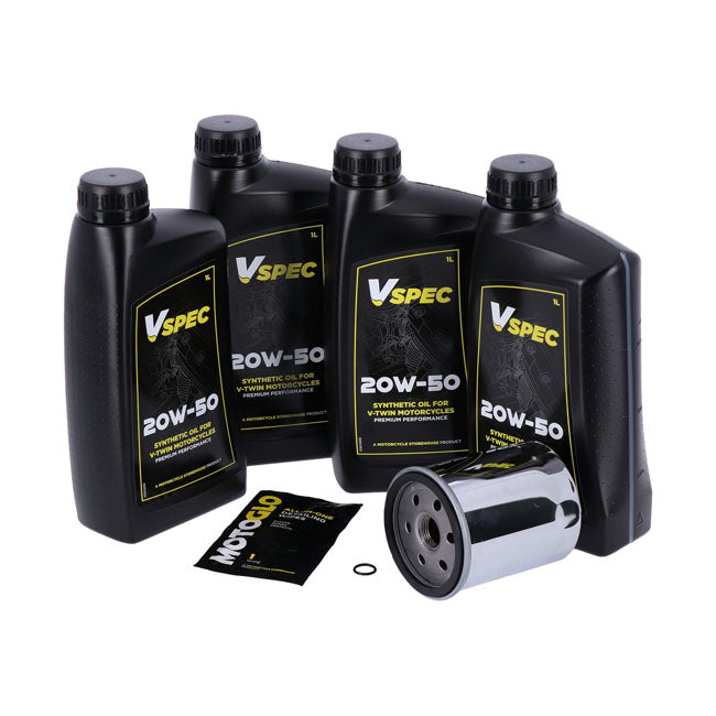 Mcs, Engine Oil Service Kit. 20 W50 Synthetic OILS Mcs